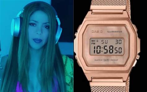 casio por un rolex|Así respondió Casio a la nueva canción de Shakira .